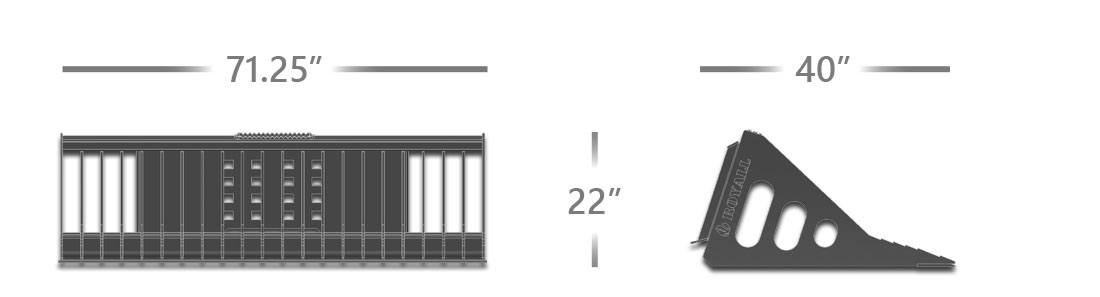 Skid Steer Rock Bucket Dimensions